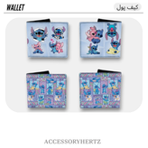 کیف پول مردانه و زنانه طرح شخصیتهای فانتزی مدل Sticker Art