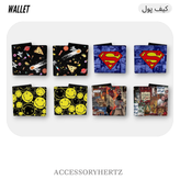 کیف پول مردانه و زنانه طرح شخصیتهای فانتزی مدل Sticker Art