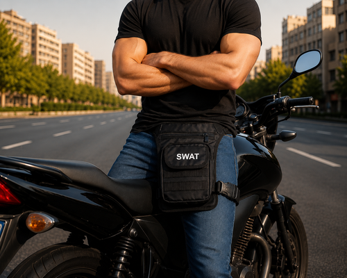 کیف دور پای تاکتیکال SWAT مدل Leg Bag چندمنظوره مشکی