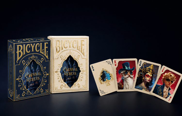 کارت بازی Bicycle Carnival Secrets طرح کارناوال