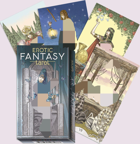 کارت تاروت Erotic Fantasy Tarot مدل فانتزی اروتیک ۷۸ کارت مخصوص بزرگسالان